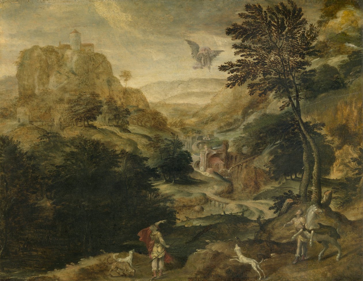 Bortførelse af Ganymedes af Paul Bril