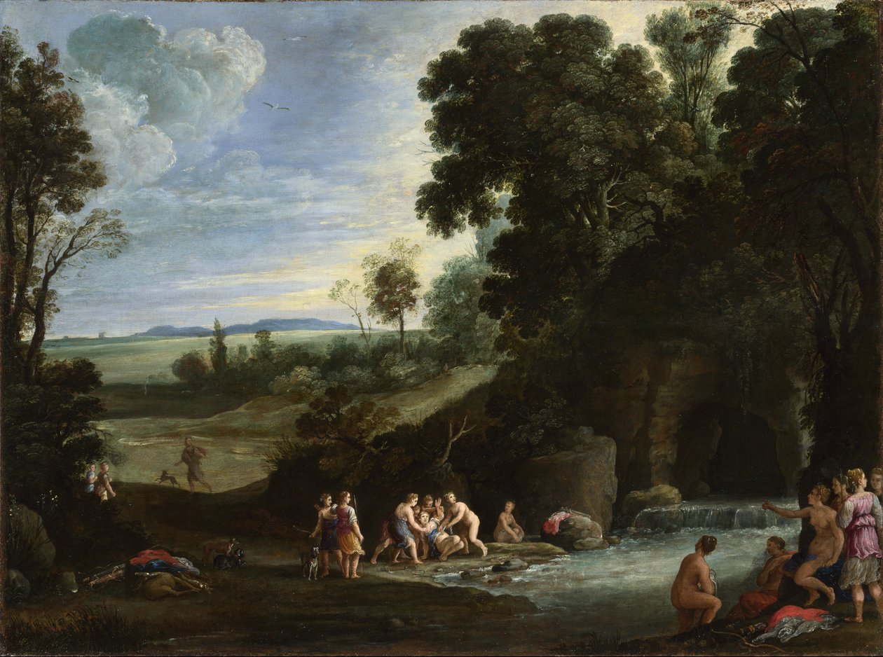 Diana og Callisto af Paul Bril