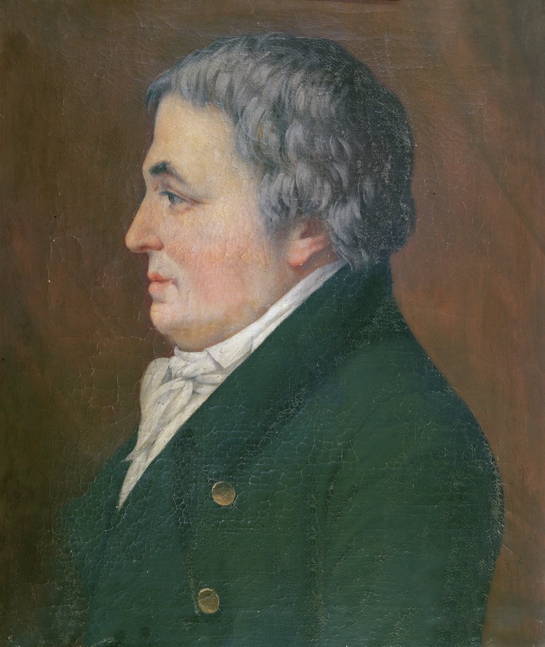 Franz Anton Mesmer (1734-1815) 72 år, 1847 (enkaustisk på lærred) af Paul Carpentier