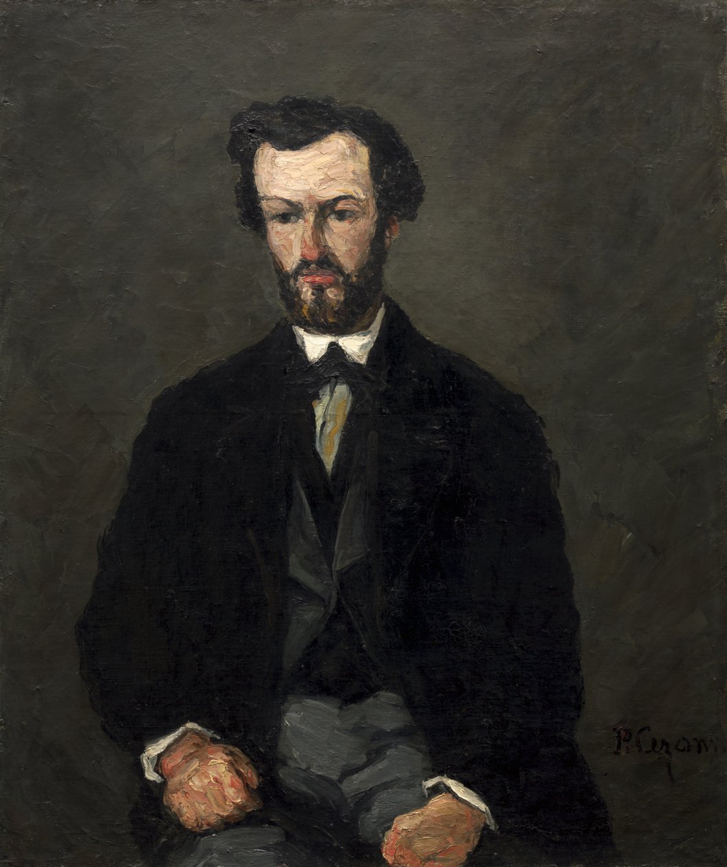 Antony Valabrègue, 1866 af Paul Cézanne