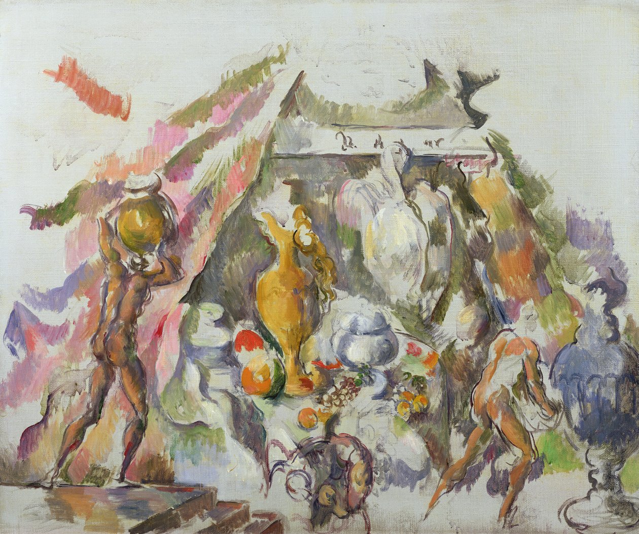 Forberedelse af Banketten, c.1890 af Paul Cézanne
