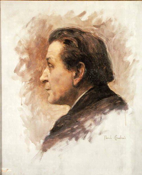 Francois Coppee (1842-1908) 1895 af Paul Emile Chabas