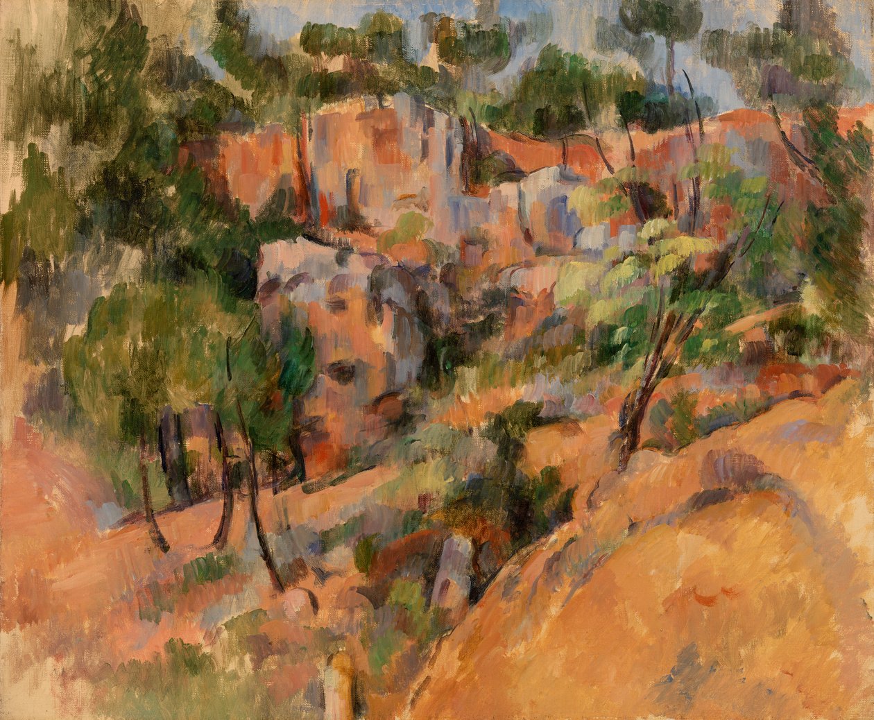 Vi vil drikke 1894-95 af Paul Cézanne