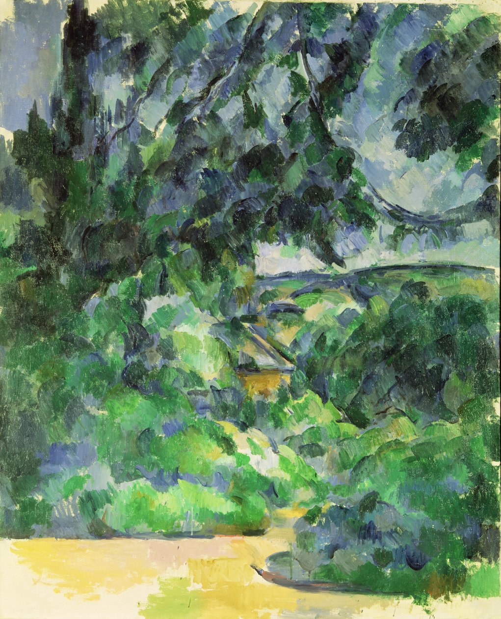 Blåt Landskab, ca. 1903 af Paul Cézanne