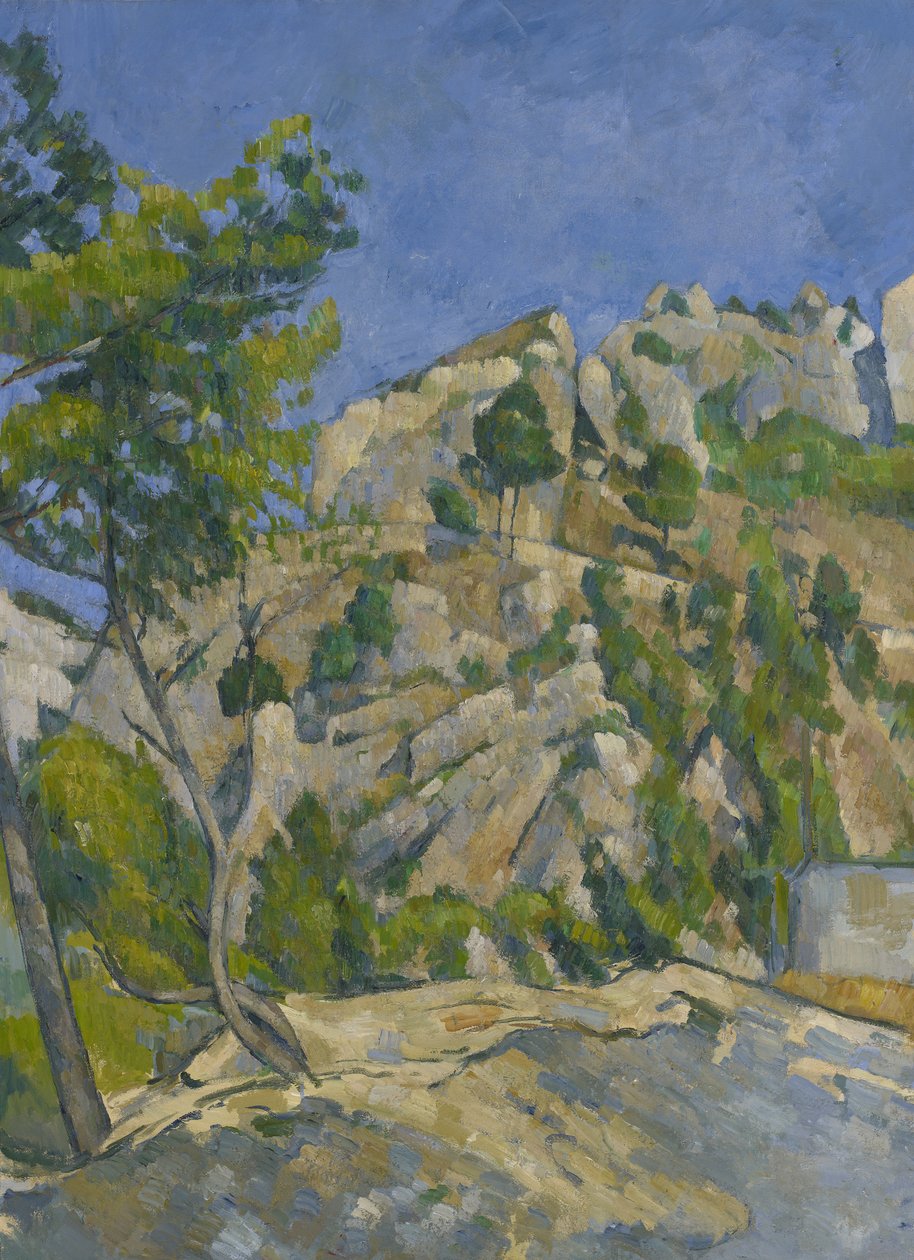 Bunden af kløften, ca. 1879 af Paul Cézanne