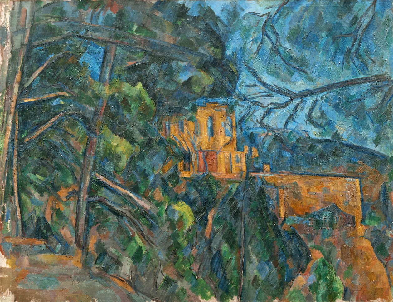 Chateau Noir, 1900-04 af Paul Cézanne