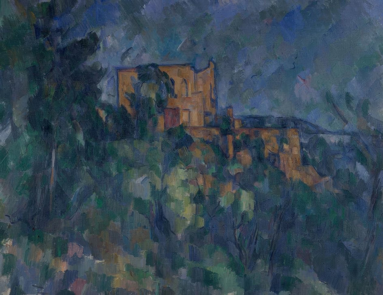 Sorte Slot af Paul Cézanne