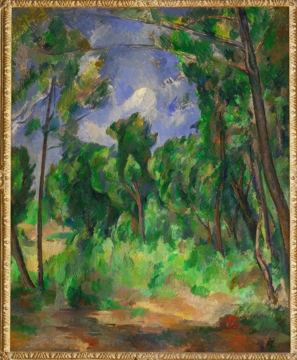 Clearing af Paul Cézanne