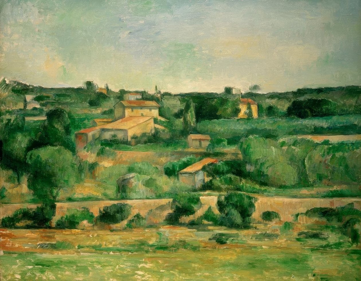 På Bellevue -sletten af Paul Cézanne