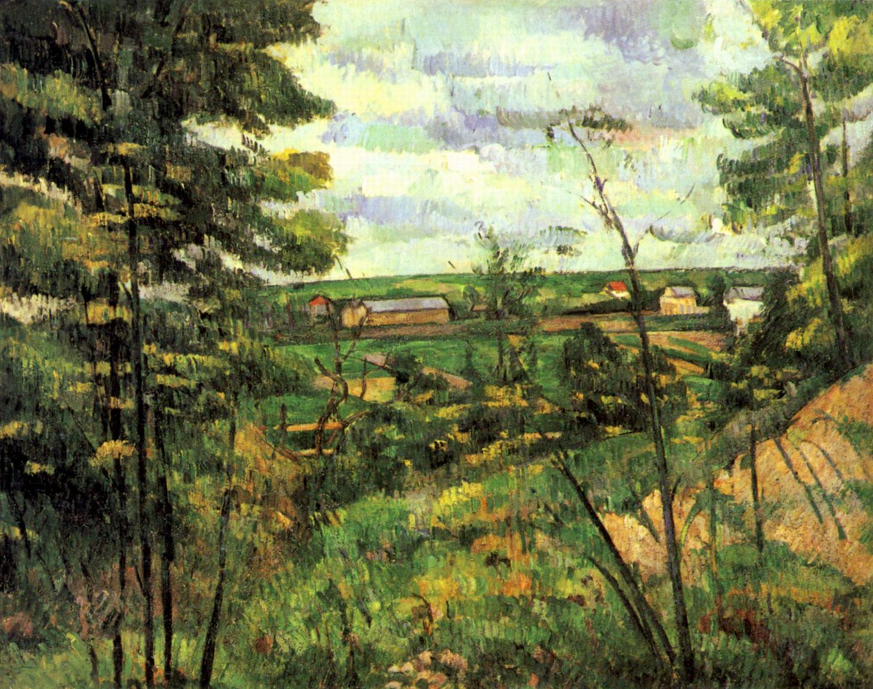 Oise -dalen af Paul Cézanne