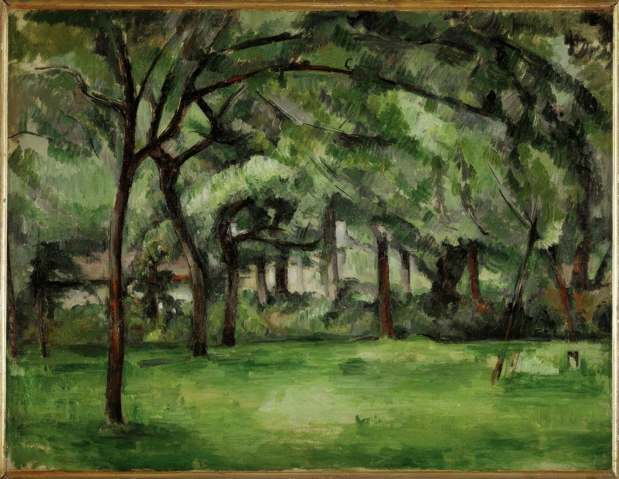 Normande Farm, sommer (Hattenville) af Paul Cézanne