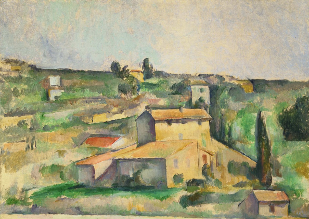Marker ved Bellevue af Paul Cézanne