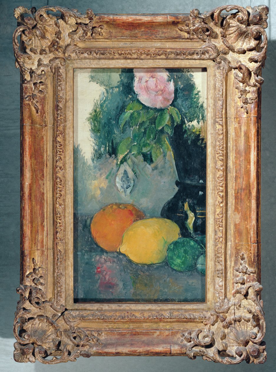 Blomster og frugter, ca. 1880 (se også 287552) af Paul Cézanne
