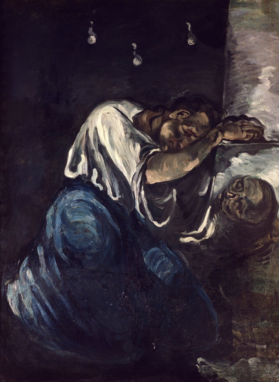 La Madeleine, eller La Douleur, ca. 1869 af Paul Cézanne