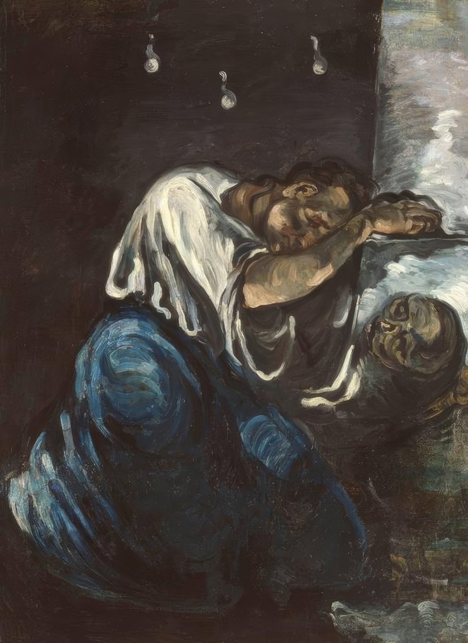 Magdalene eller Sorgen af Paul Cézanne