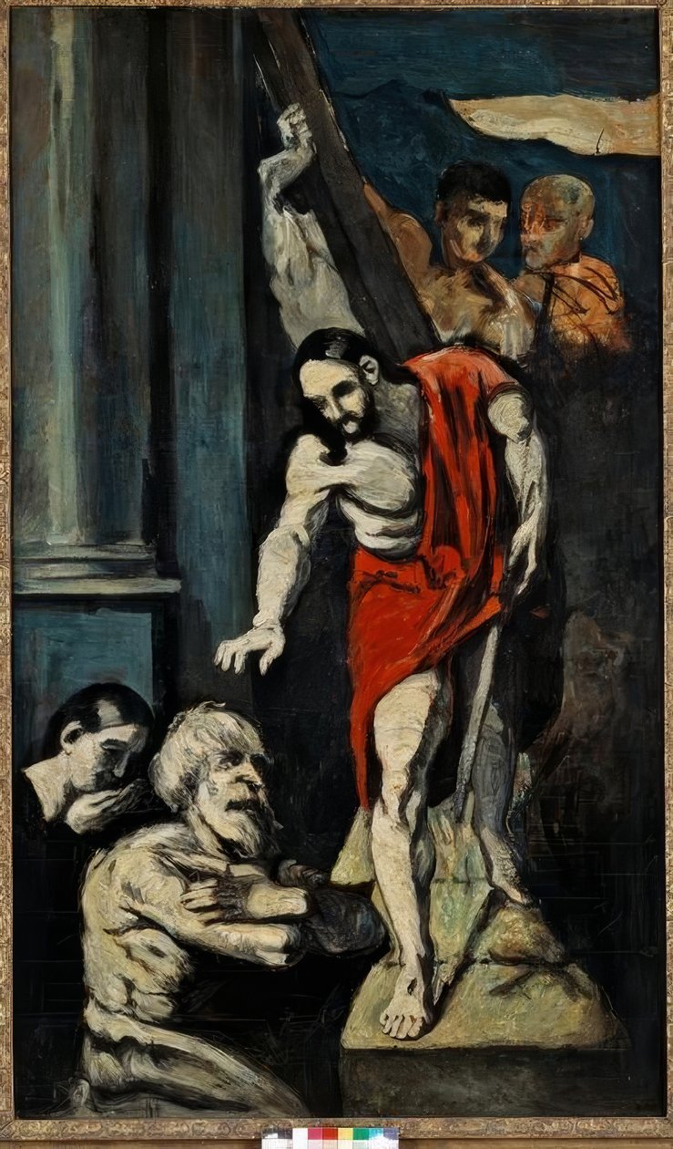 Kristus i Limbo af Paul Cézanne