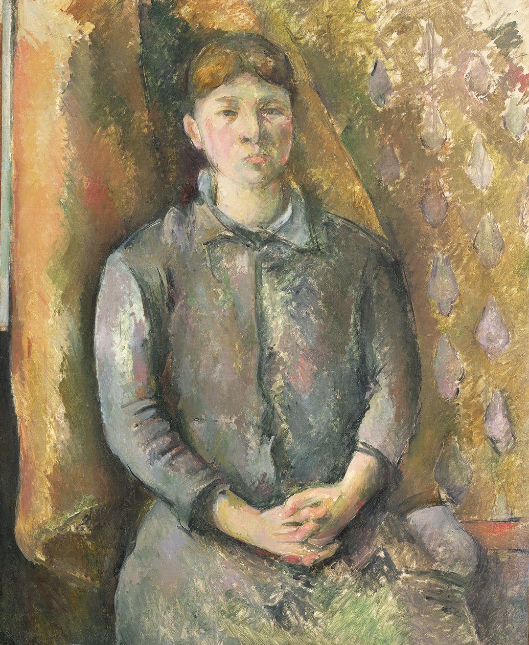 Madame Cezanne, ca. 1886 af Paul Cézanne