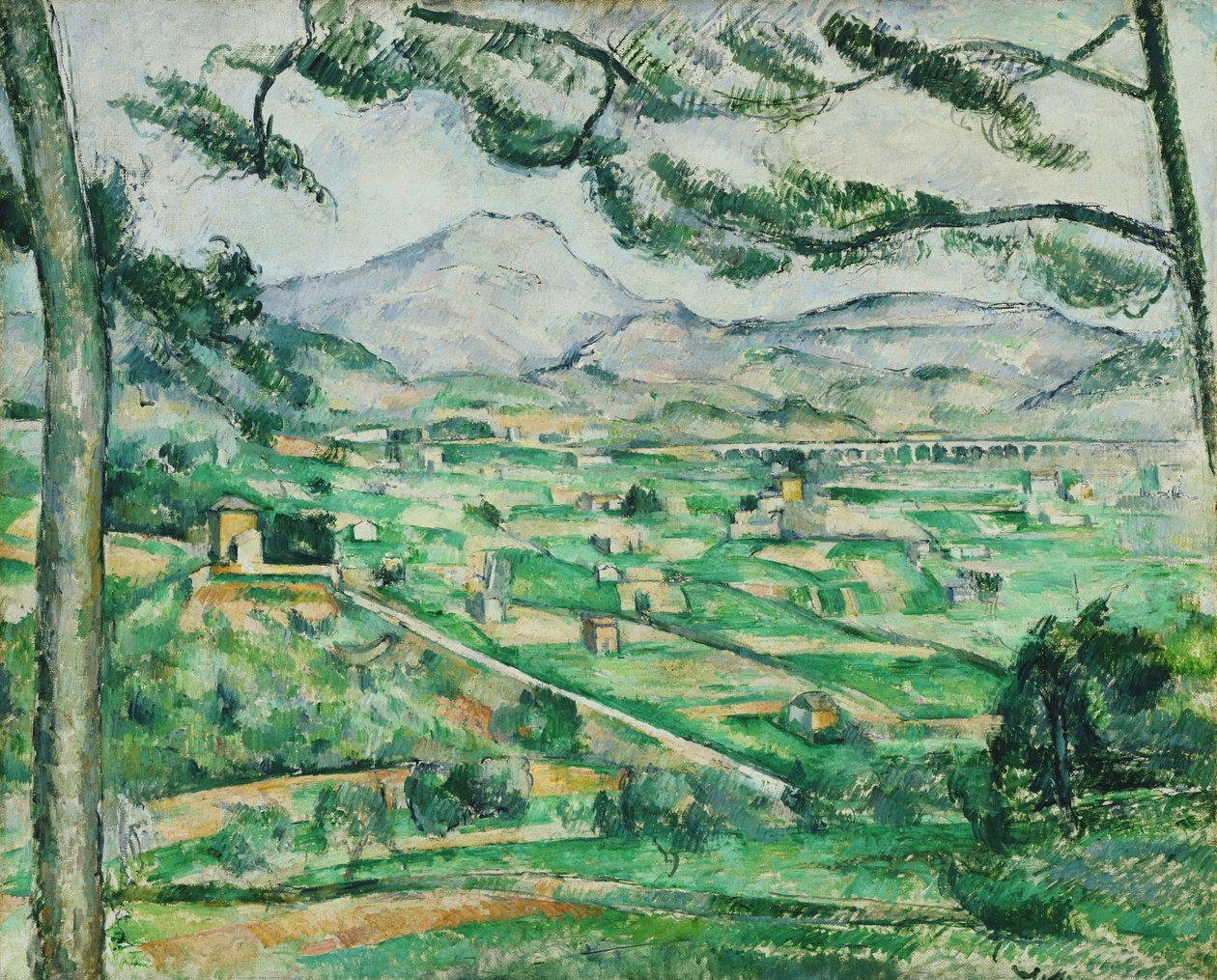 Mont Sainte-Victoire af Paul Cézanne