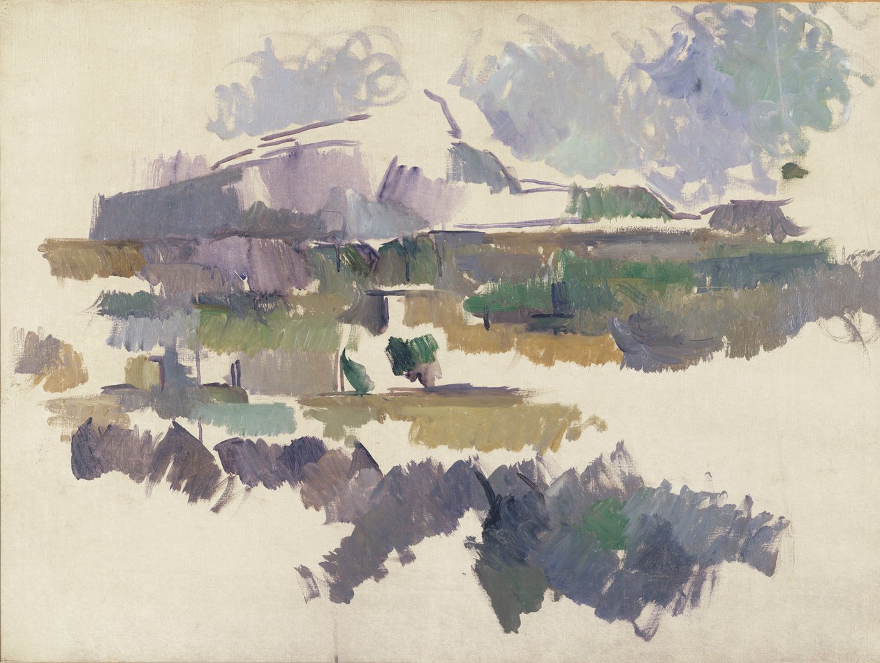 Sainte-Victoire-bjerget, 1904-05 af Paul Cézanne