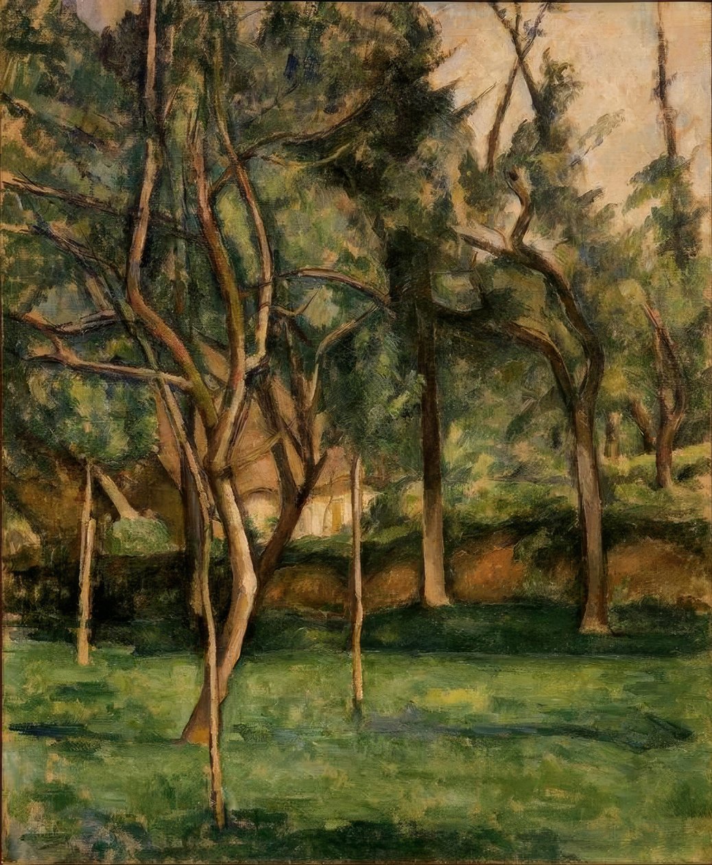 P.Cézanne, Gård i Normandiet af Paul Cézanne