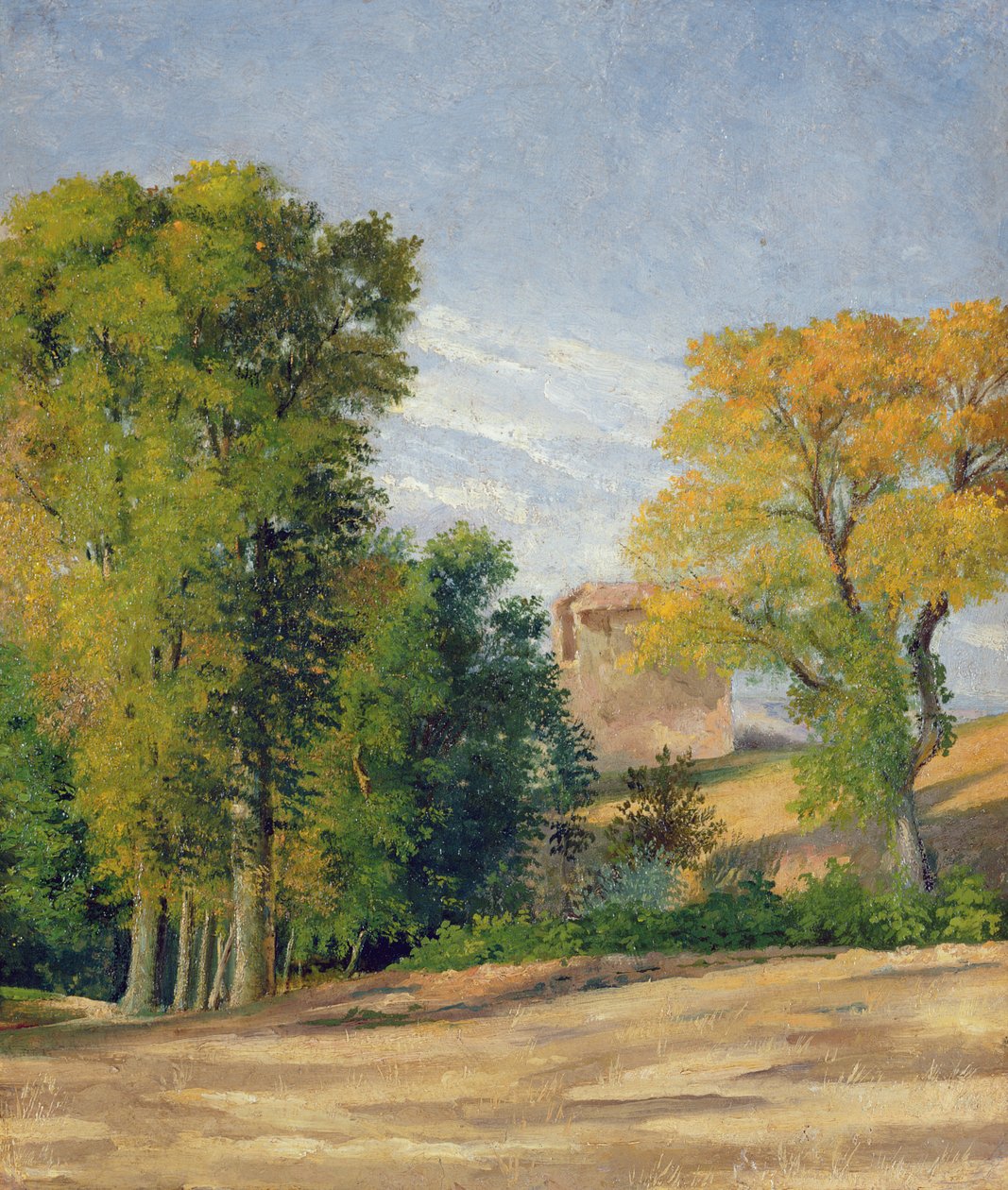Landskabet af Paul Cézanne