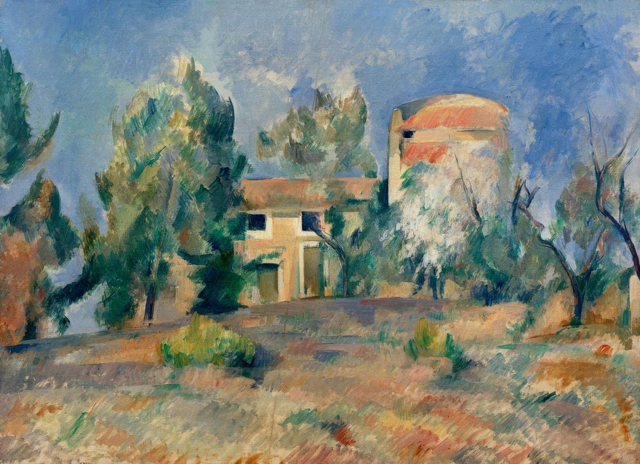 Bellevue Dovecote af Paul Cézanne