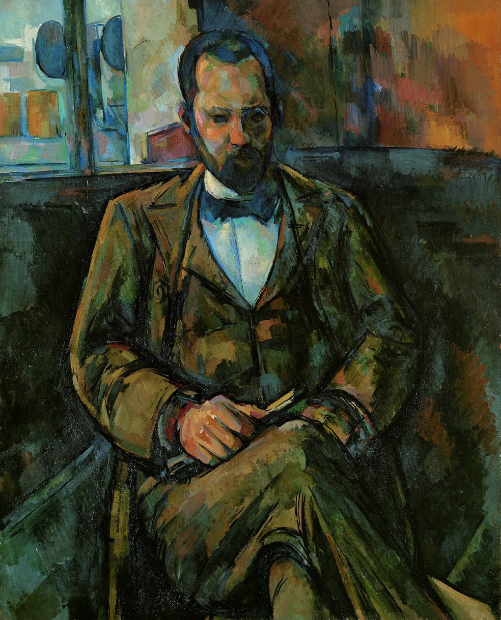 Portræt af Ambroise Vollard af Paul Cézanne