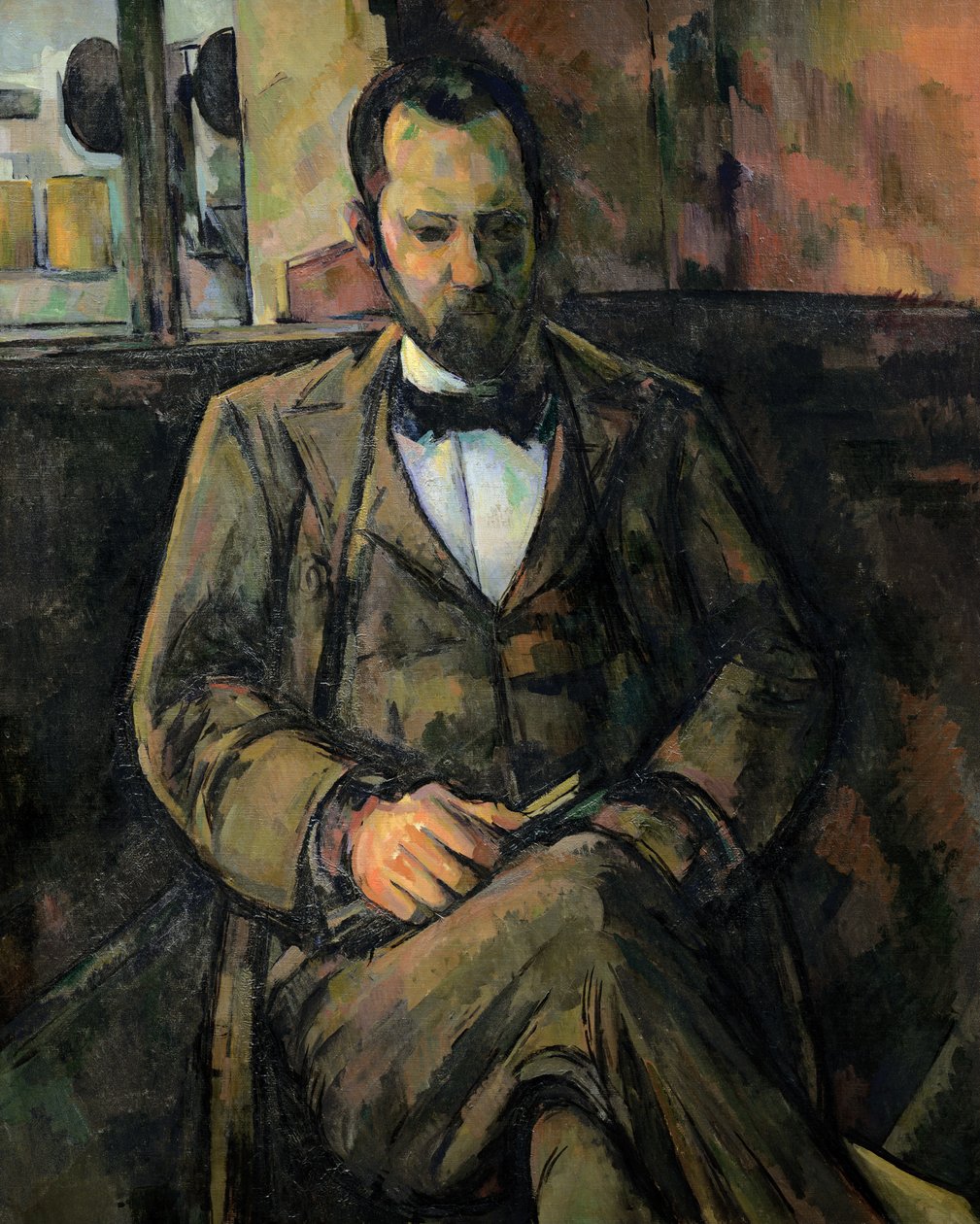 Portræt af Ambroise Vollard, 1899 af Paul Cézanne
