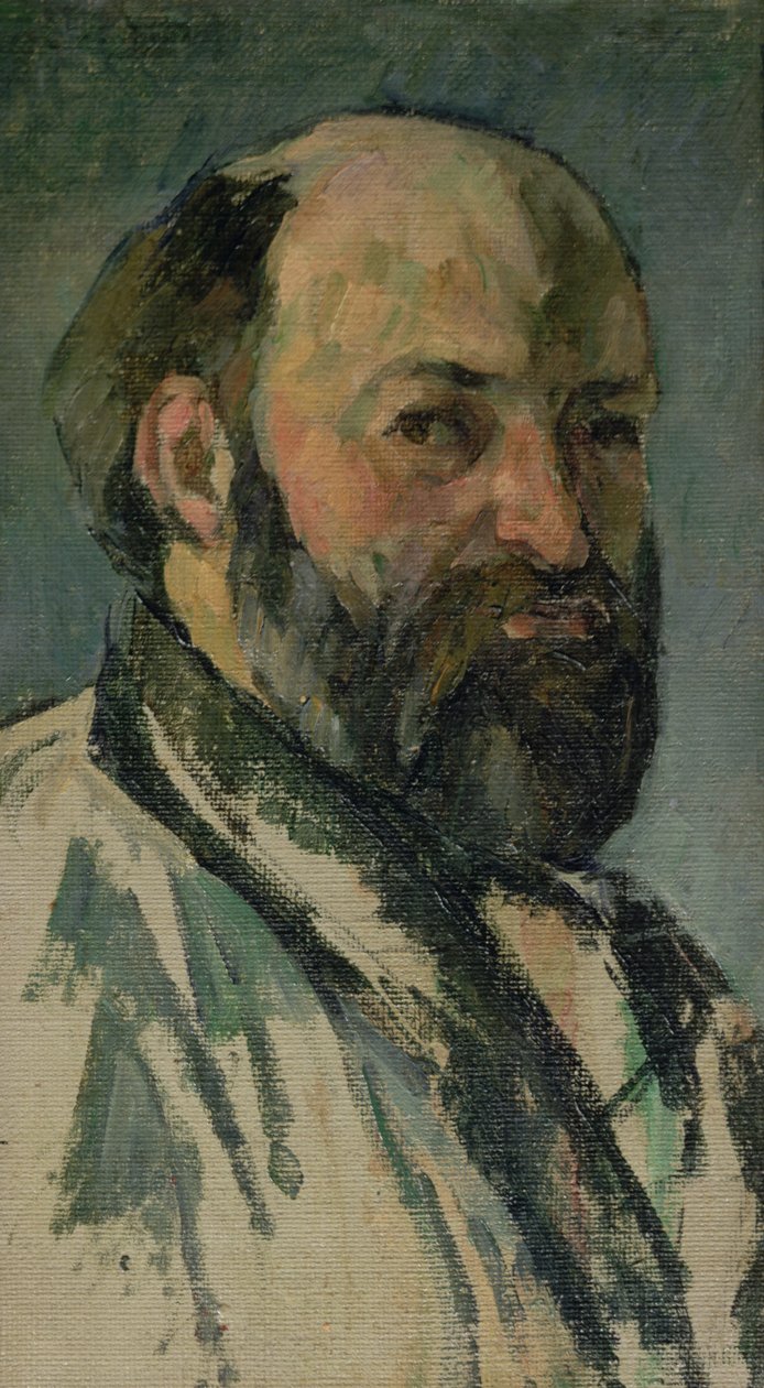 Selvportræt, ca.1877-80 af Paul Cézanne