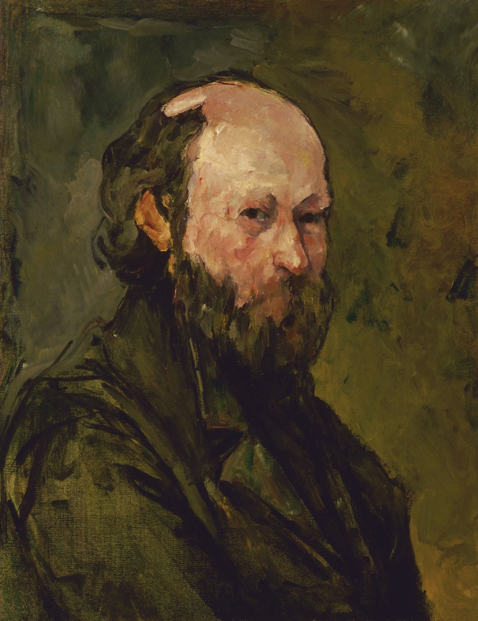 Selvportræt af Paul Cézanne