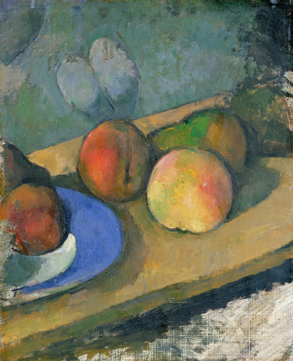 Den blå plade, 1879-82 af Paul Cézanne
