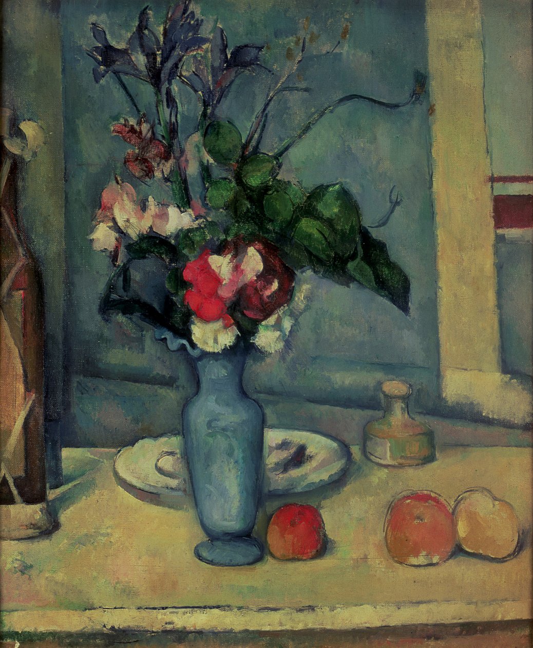 Den blå vase, 1889-90 af Paul Cézanne