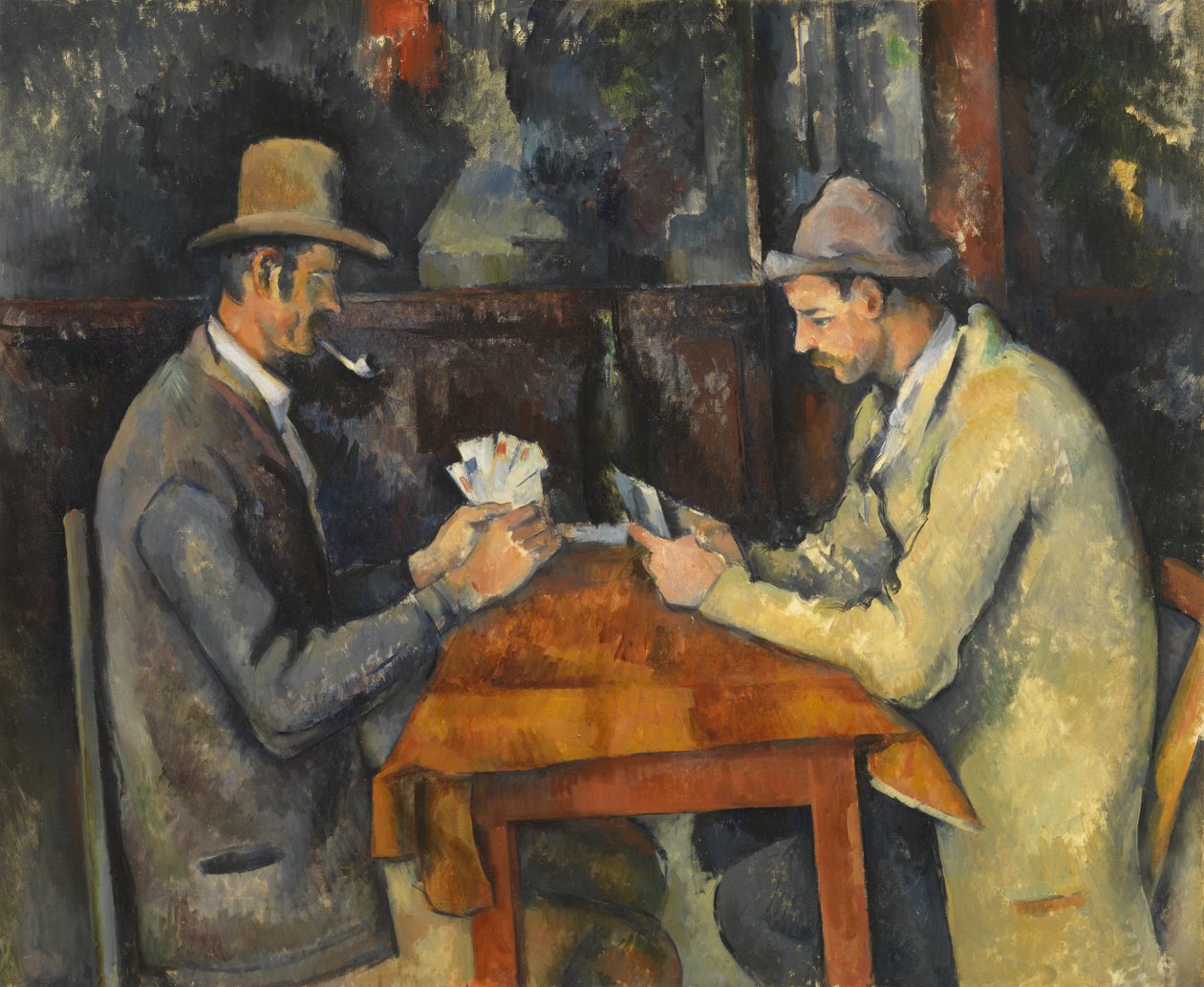 Kortspillerne, 1893-6 af Paul Cézanne