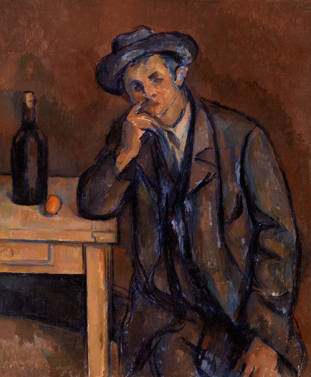 Drikkeren, 1891 af Paul Cézanne