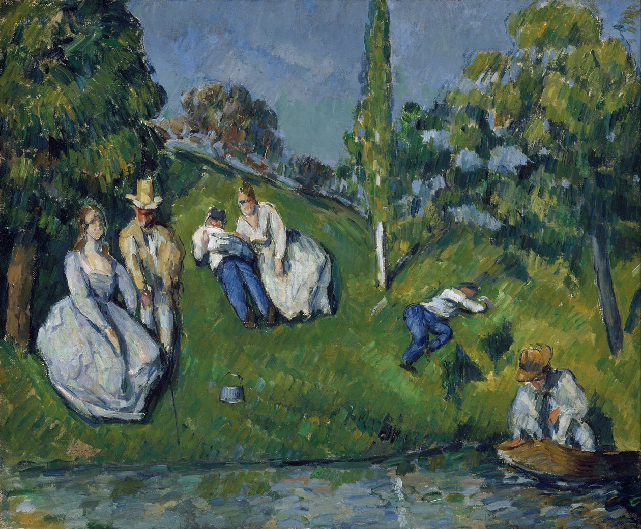 Dammen af Paul Cézanne