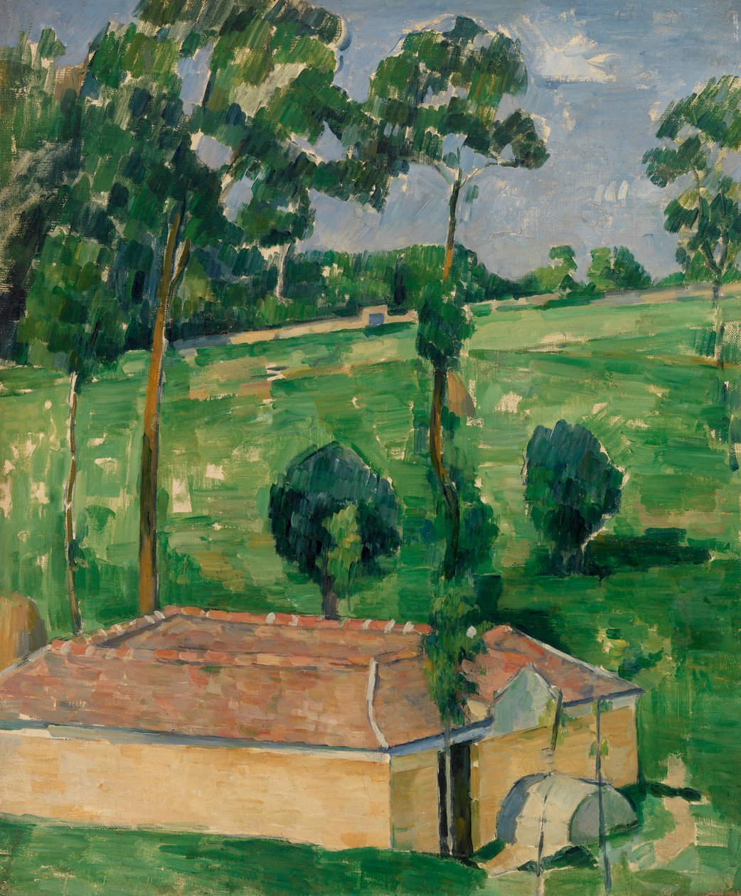 Forårshuset af Paul Cézanne
