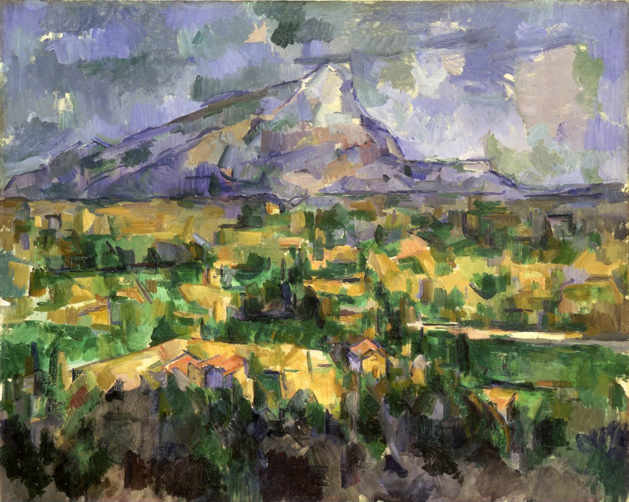 Mont Sainte-Victoire af Paul Cézanne