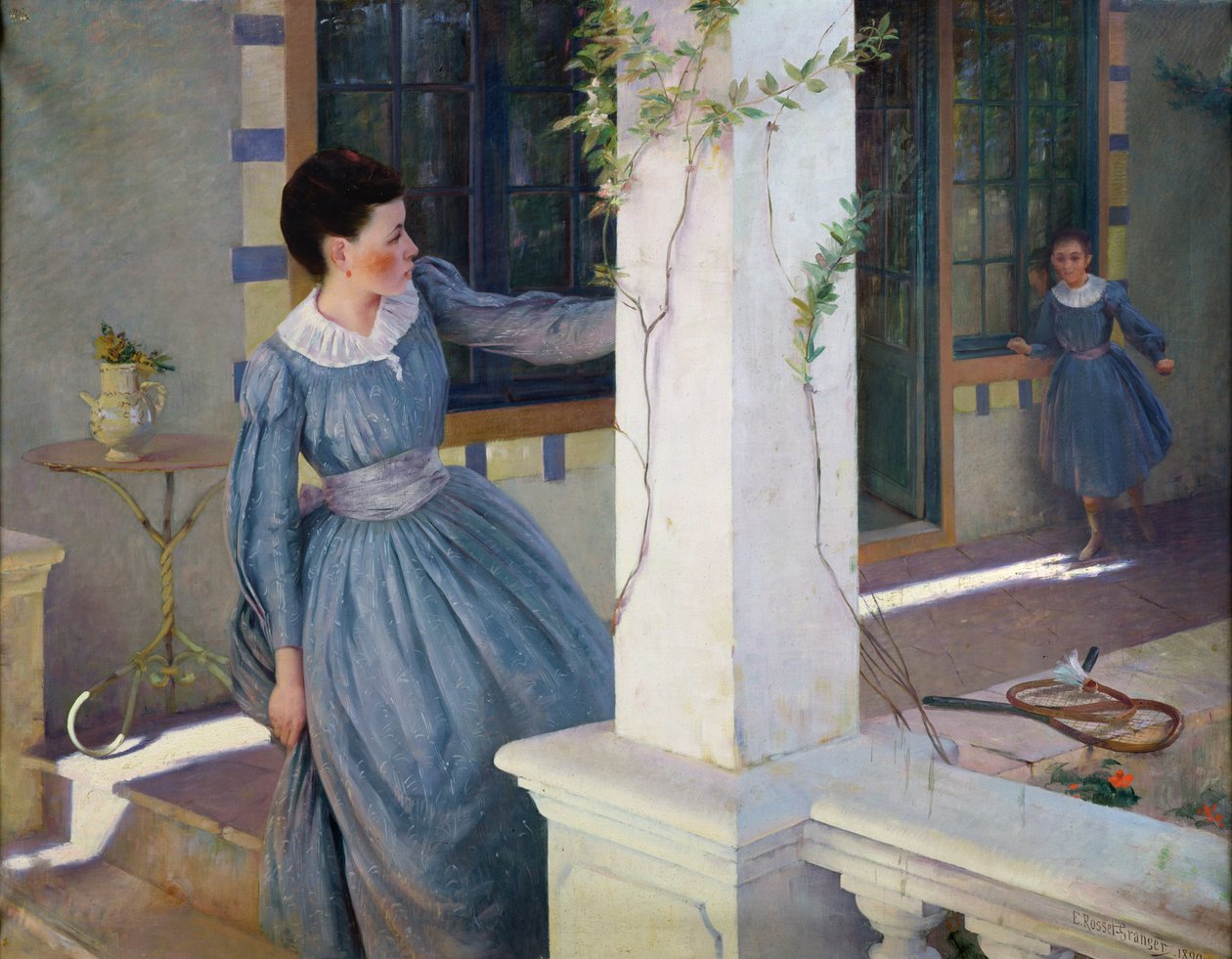 Skjul og søg, 1890 af Paul Edouard Rosset Granger