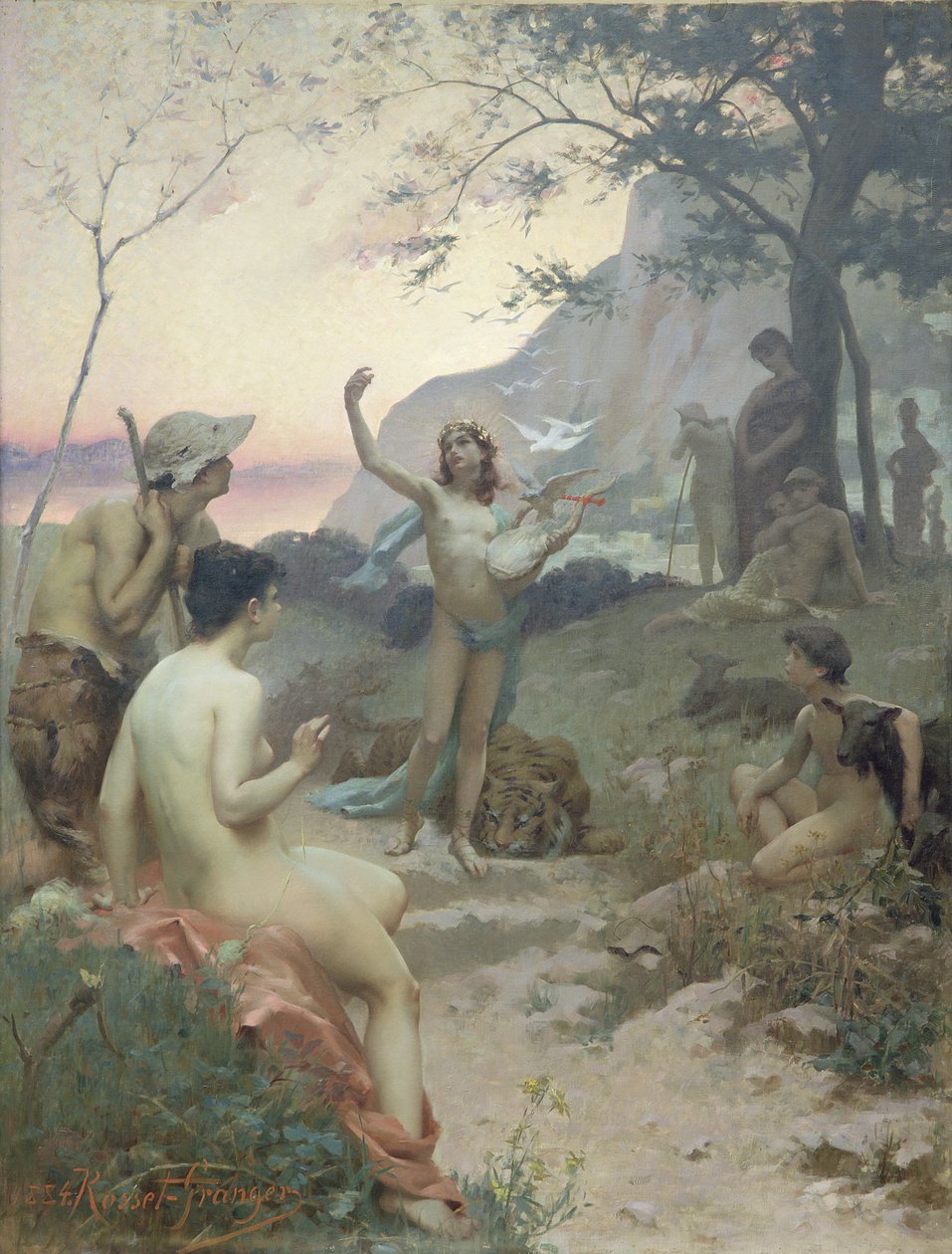 Orfeus, 1884 af Paul Edouard Rosset Granger