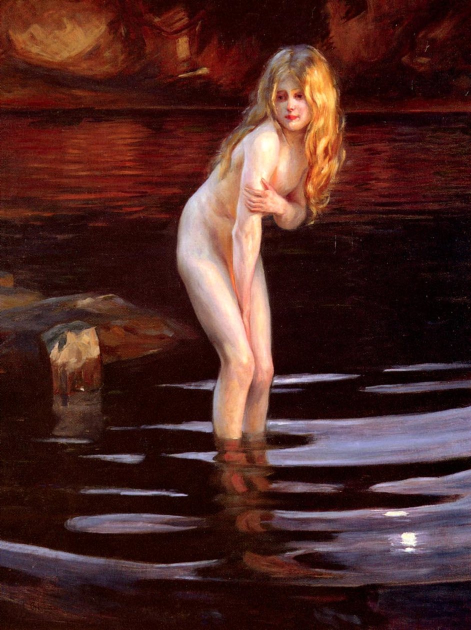 La Baigneusen af Paul Emile Chabas