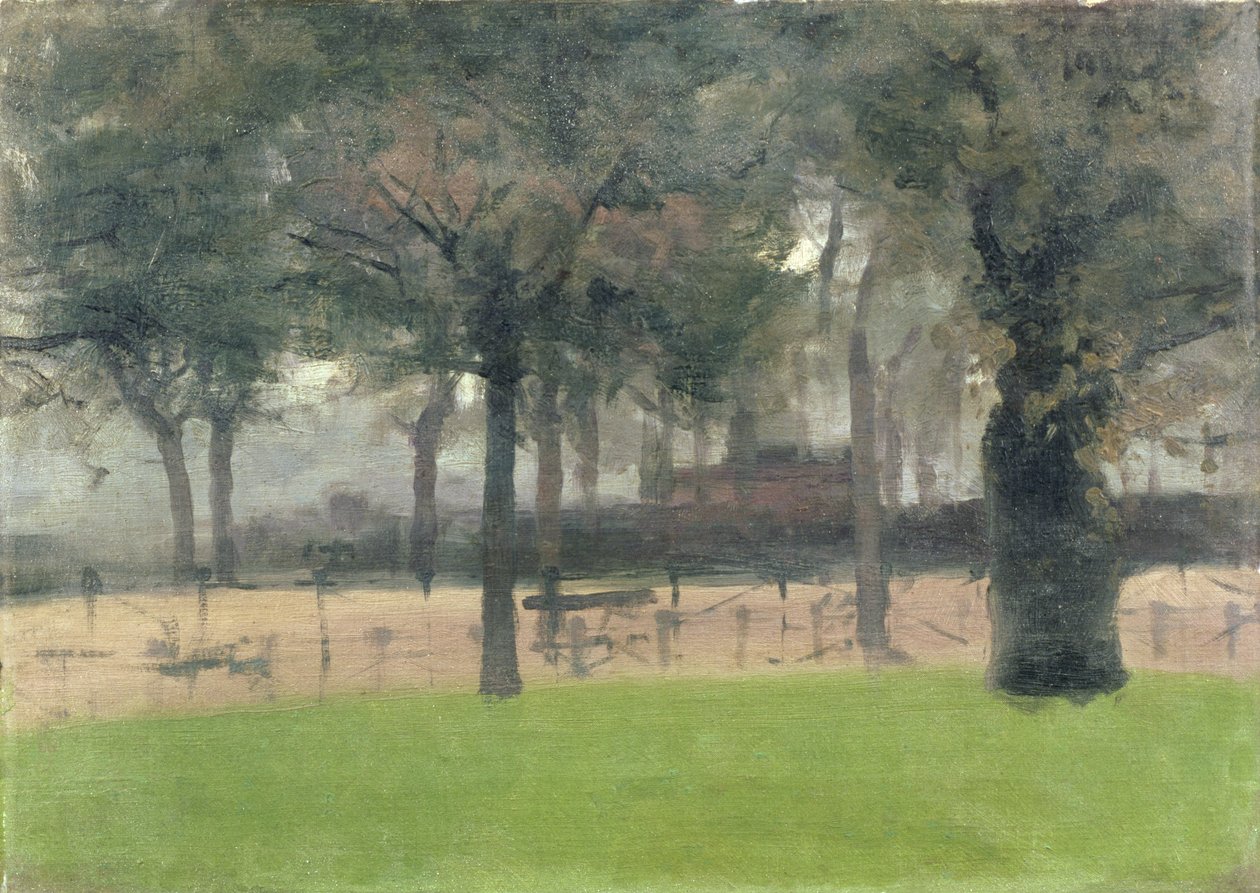 Bandstanden i Hyde Park - Dagens afslutning af Paul Fordyce Maitland
