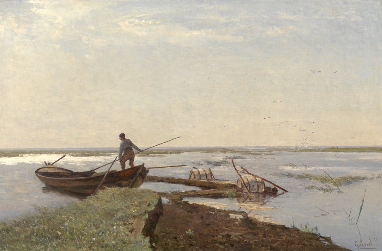 Polder Landskab (i Kamperpolder) af Paul Joseph Constantin Gabriel