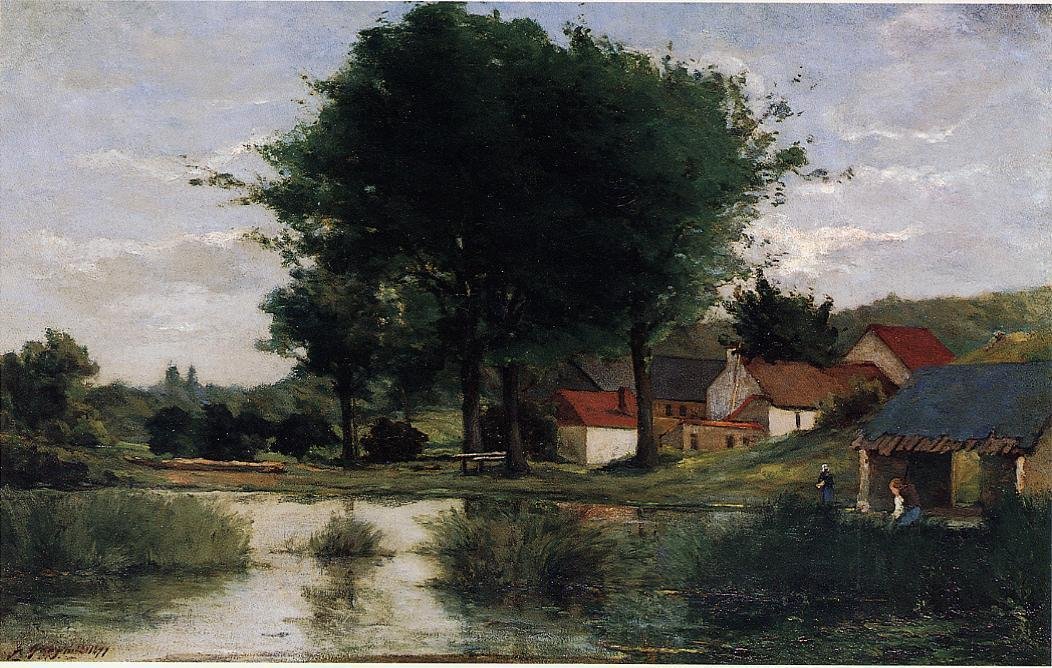 Efterår Landskab af Paul Gauguin
