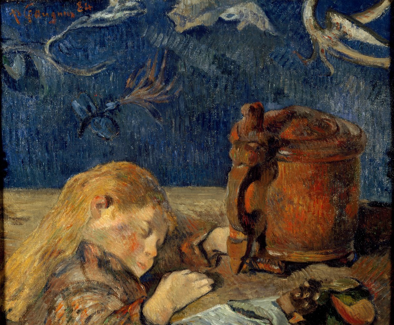 Clovis Gauguin, 1884 af Paul Gauguin