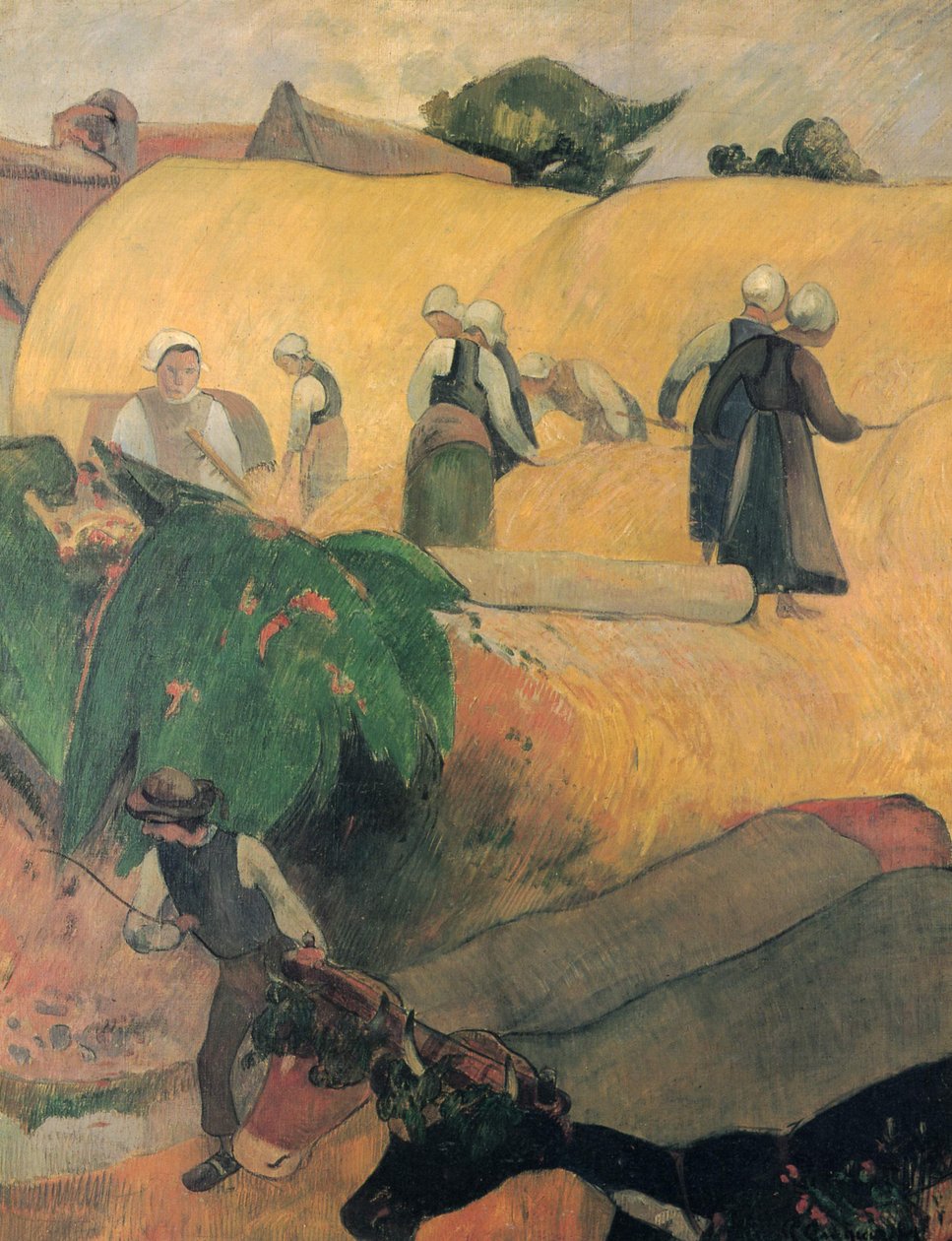 Høst i Bretagne af Paul Gauguin