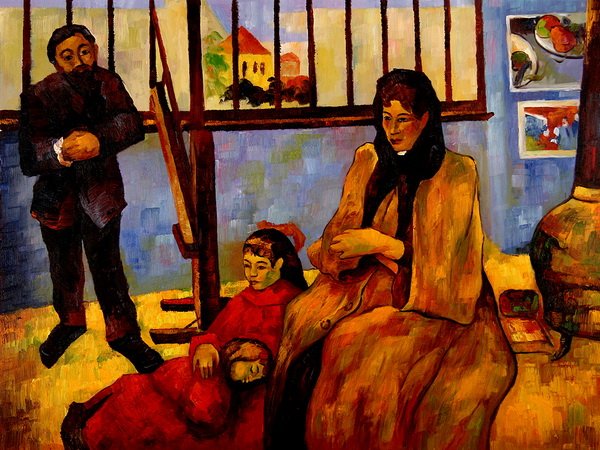Schuffenegger familie af Paul Gauguin