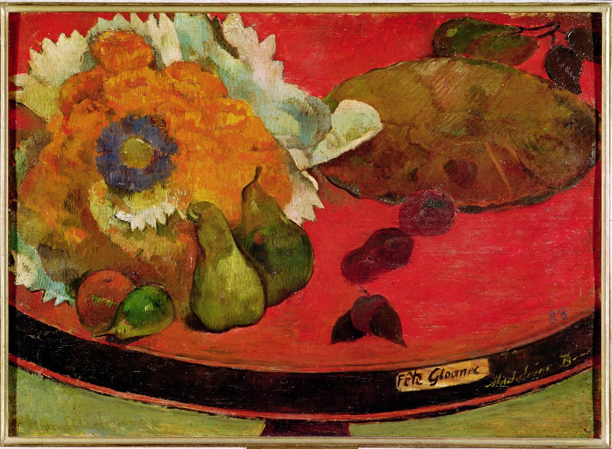 Fete Gloanec, 1888 af Paul Gauguin