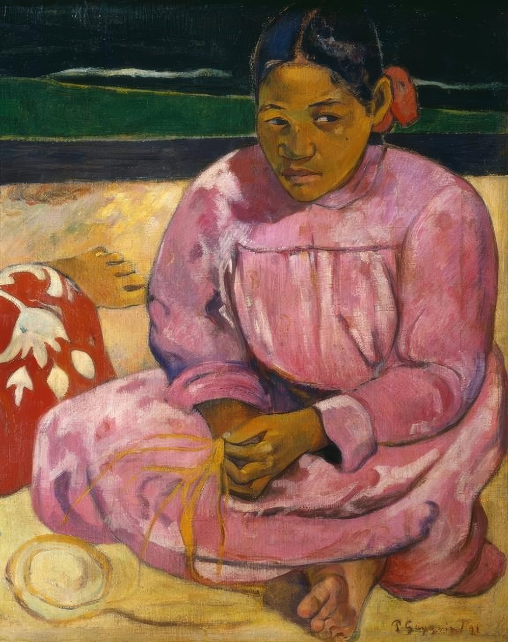 Kvinder i Tahiti af Paul Gauguin