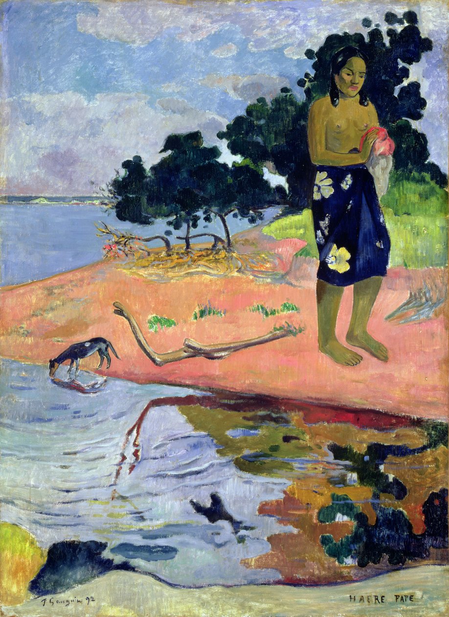 Go Pape, 1892 af Paul Gauguin