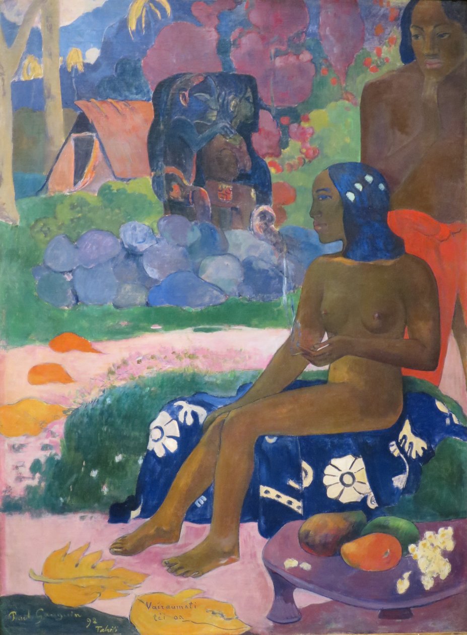 Hendes navn er Vairaumati af Paul Gauguin
